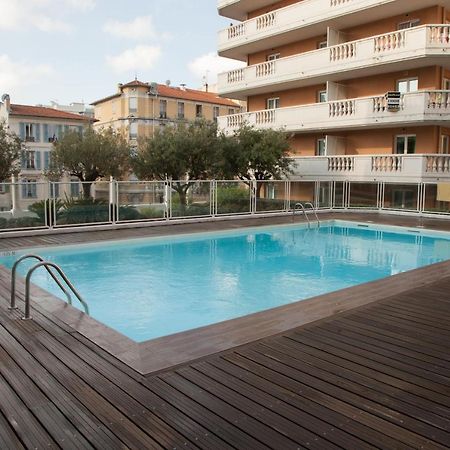 Studio With Swimming Pool 80 Meters Near The Beach Nice Bagian luar foto