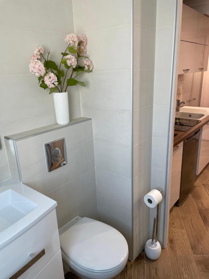Studio With Swimming Pool 80 Meters Near The Beach Nice Bagian luar foto
